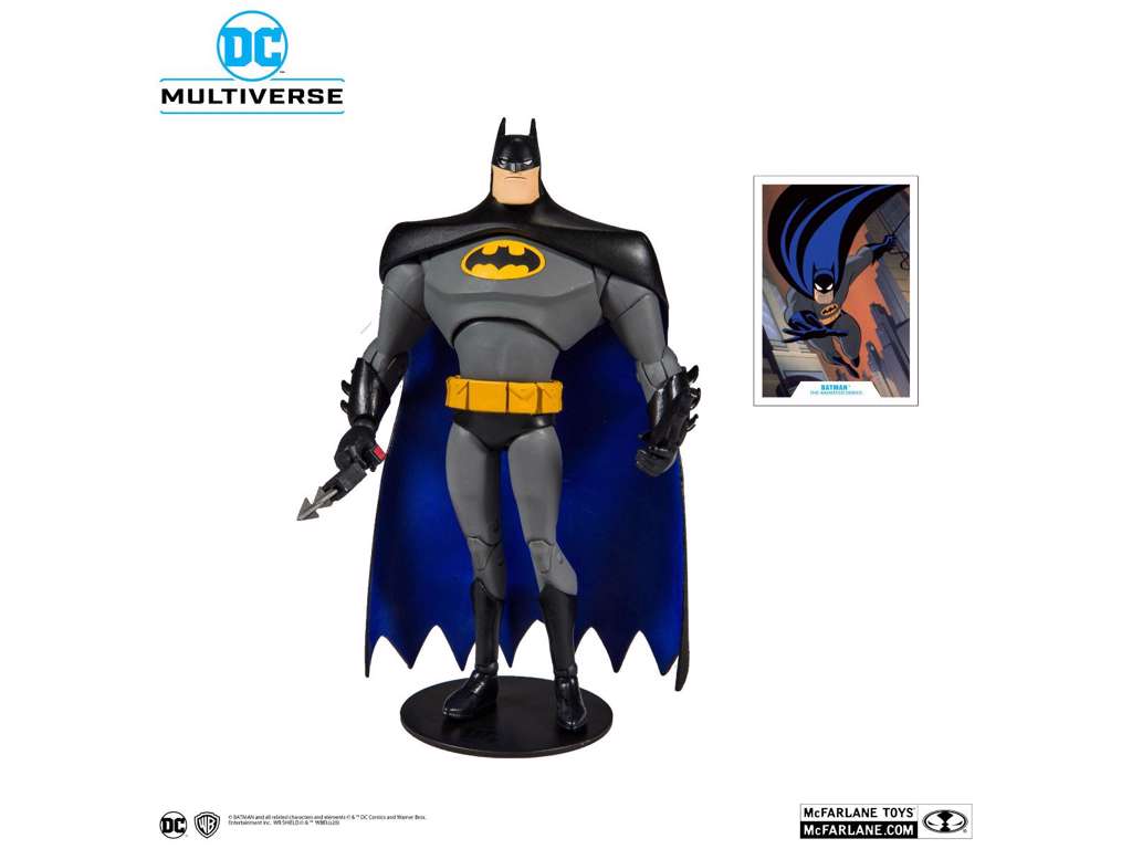 Batman The Animated Series action figur af Batman på 18 cm fra McFarlane