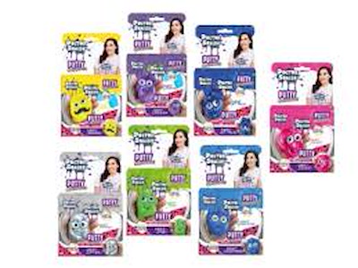 Doctor Squish Putty Buddies 50 g – 1 stk. Assorteret