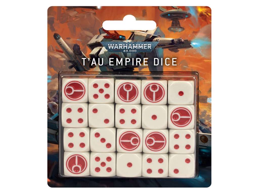 Tau Empire Dice - Terninger til Tau Warhammer 40.000