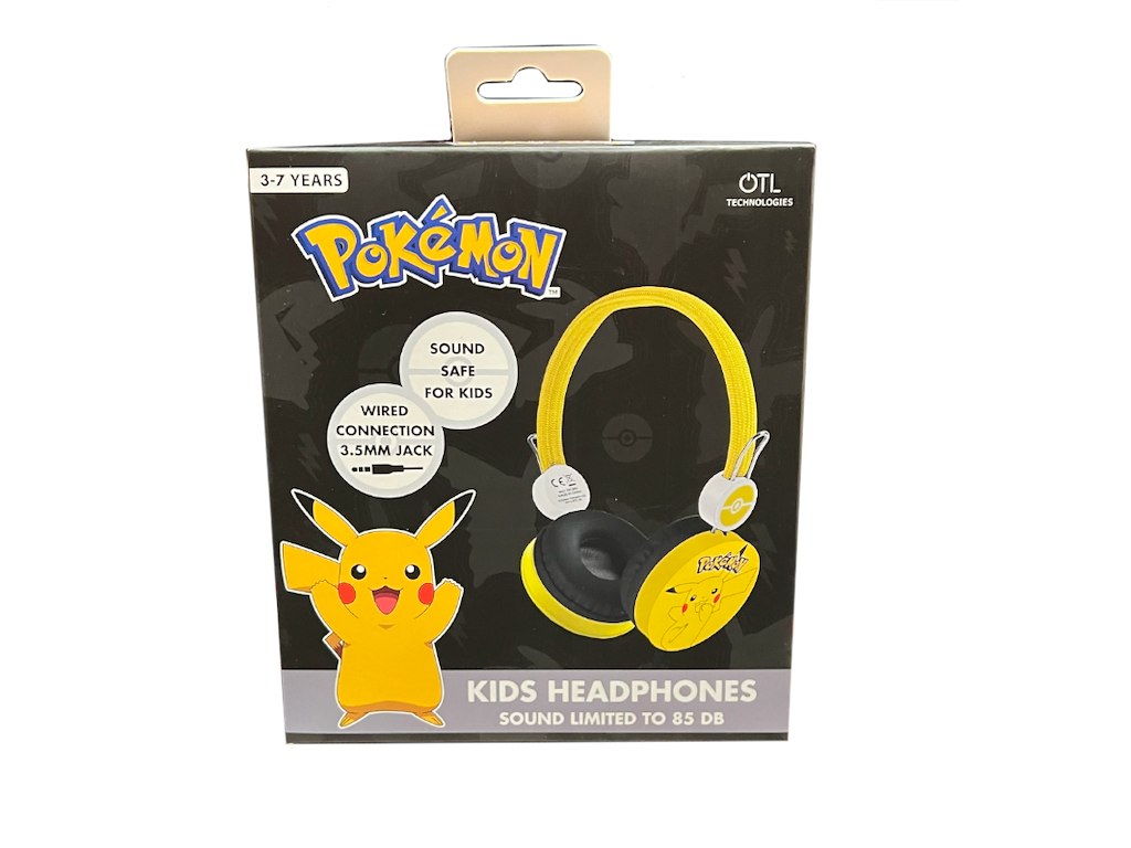 Pokémon Kids Stereo 85 dB høretelefoner