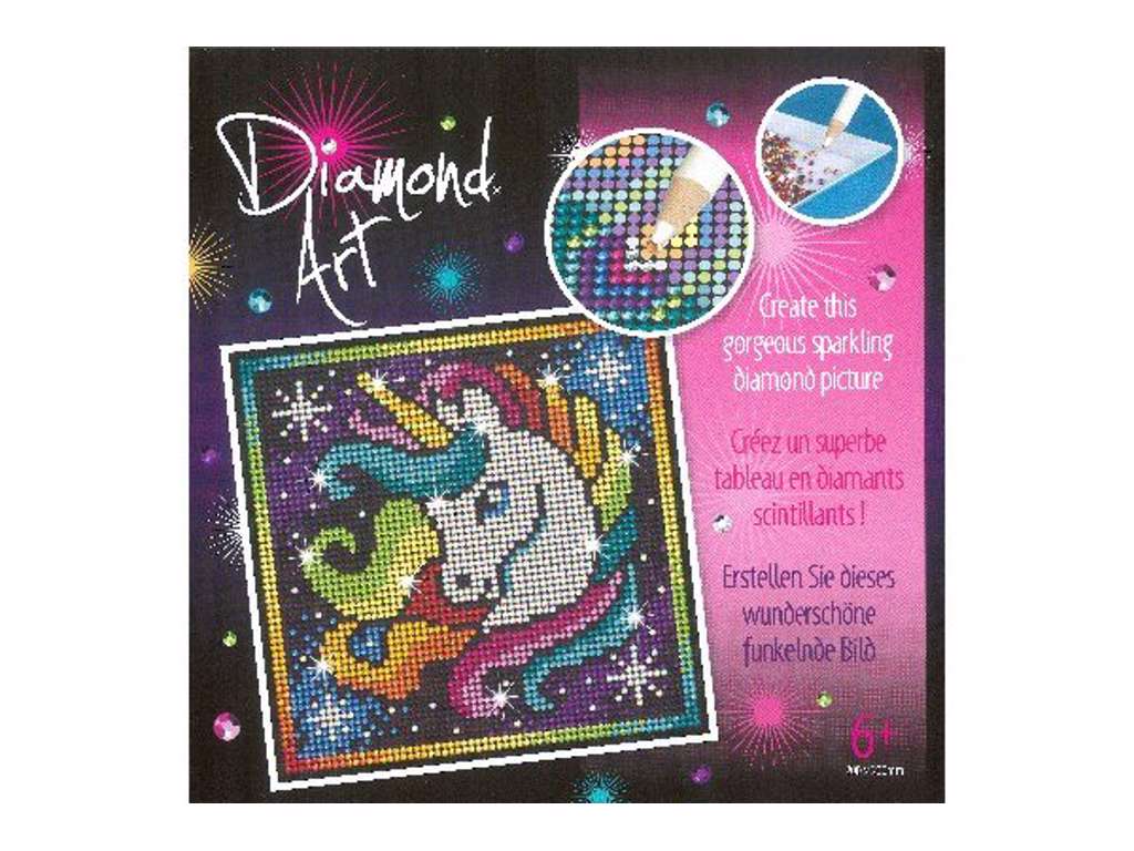 Diamant kunst - enhjørning