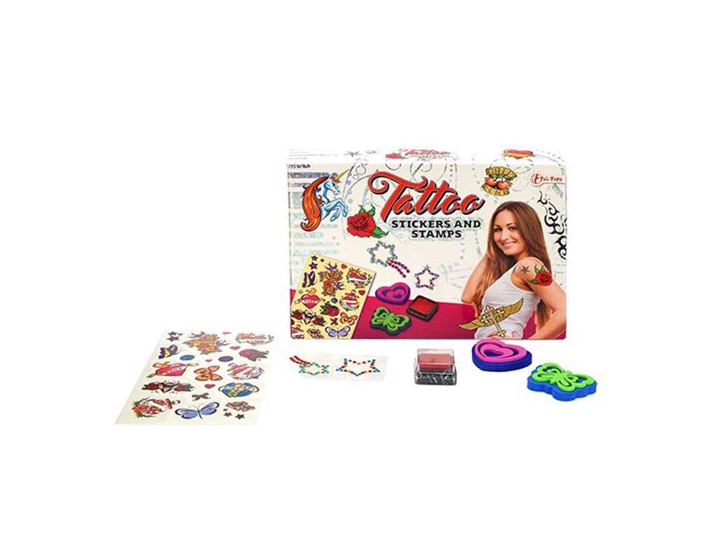 Tattoo stickers og stamps