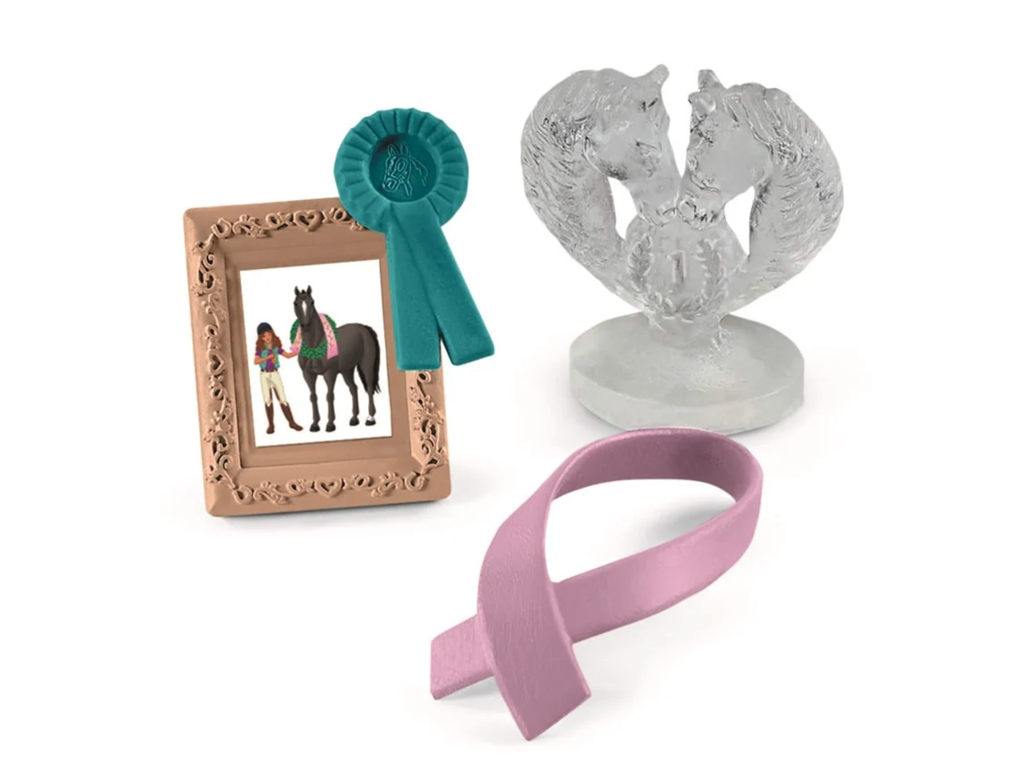 Tilbehør til hesteturnering fra Schleich - 42538