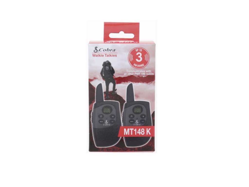 Cobra walkie talkie 3 km rækkevide