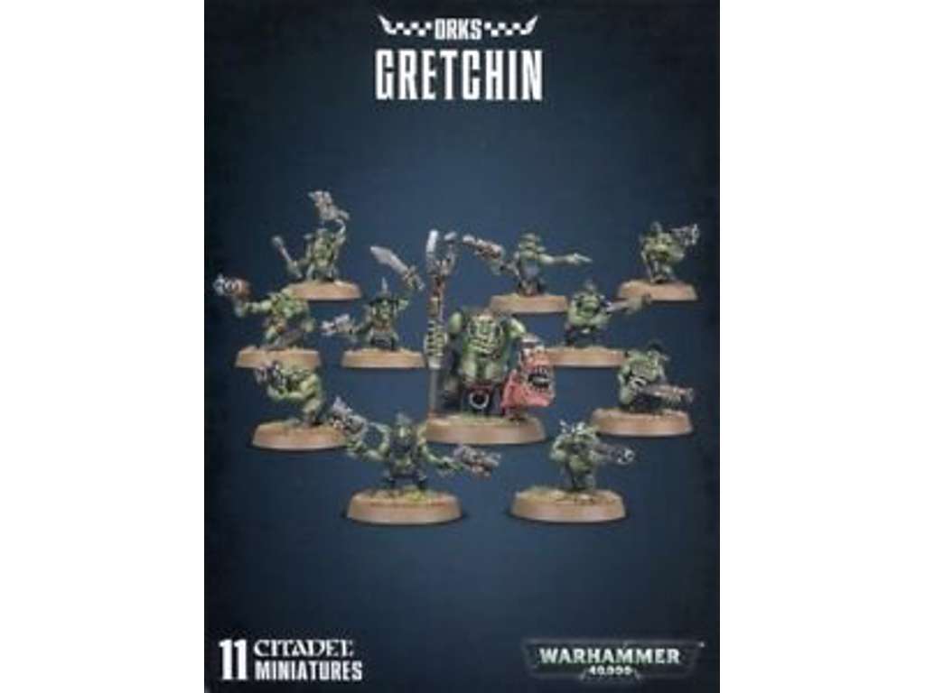 Warhammer 40K Orks: Gretchin squad - Figursæt