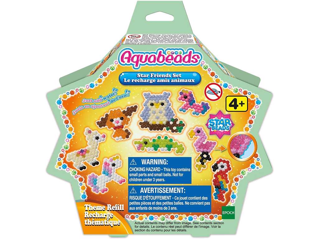 Aquabeads 31602 Star Friends Set Theme Refill