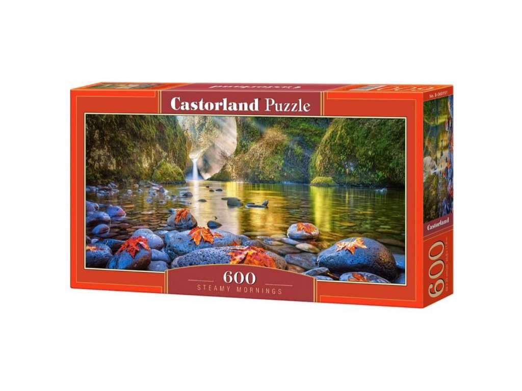 Solopgang i jungle puslespil med 600 brikker fra Castorland
