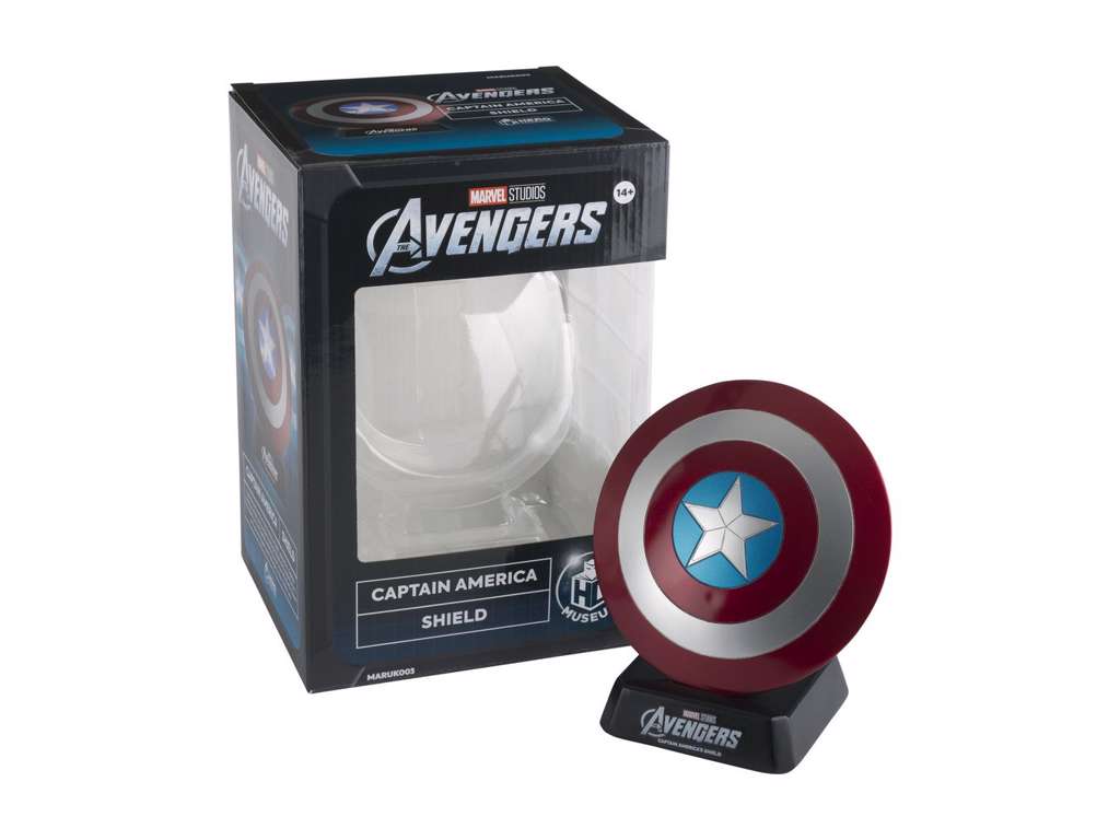 Marvel: Captain America Museum skjold på 18 cm