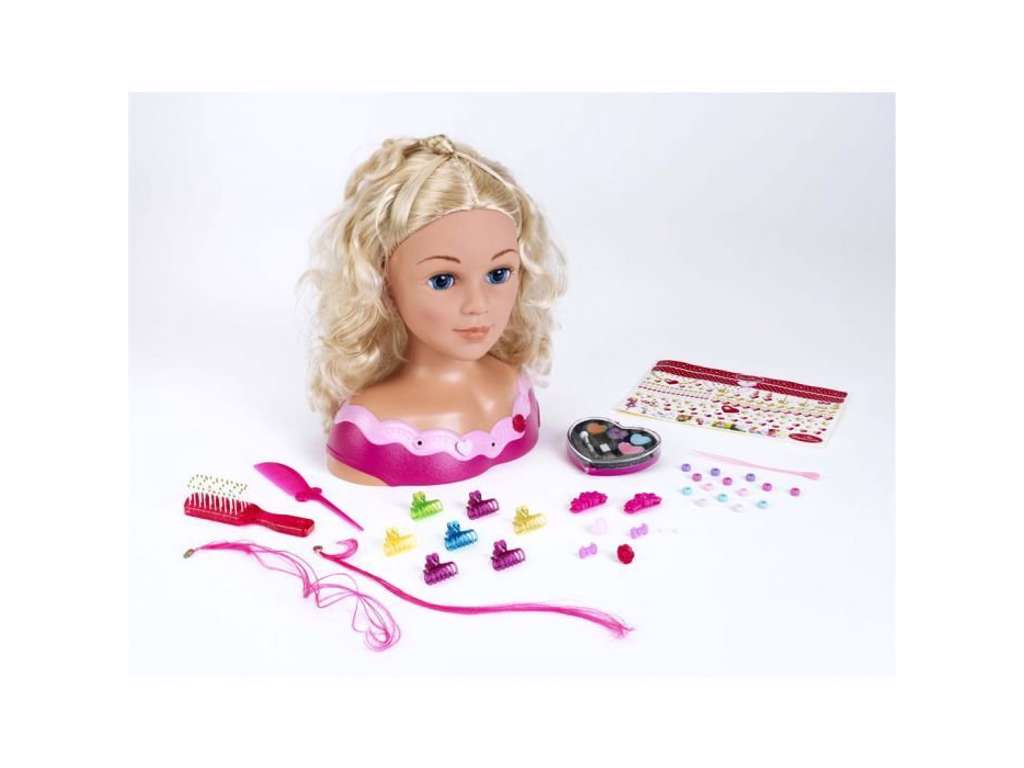 Princess Coralie sminkehoved med tilbehør fra Klein