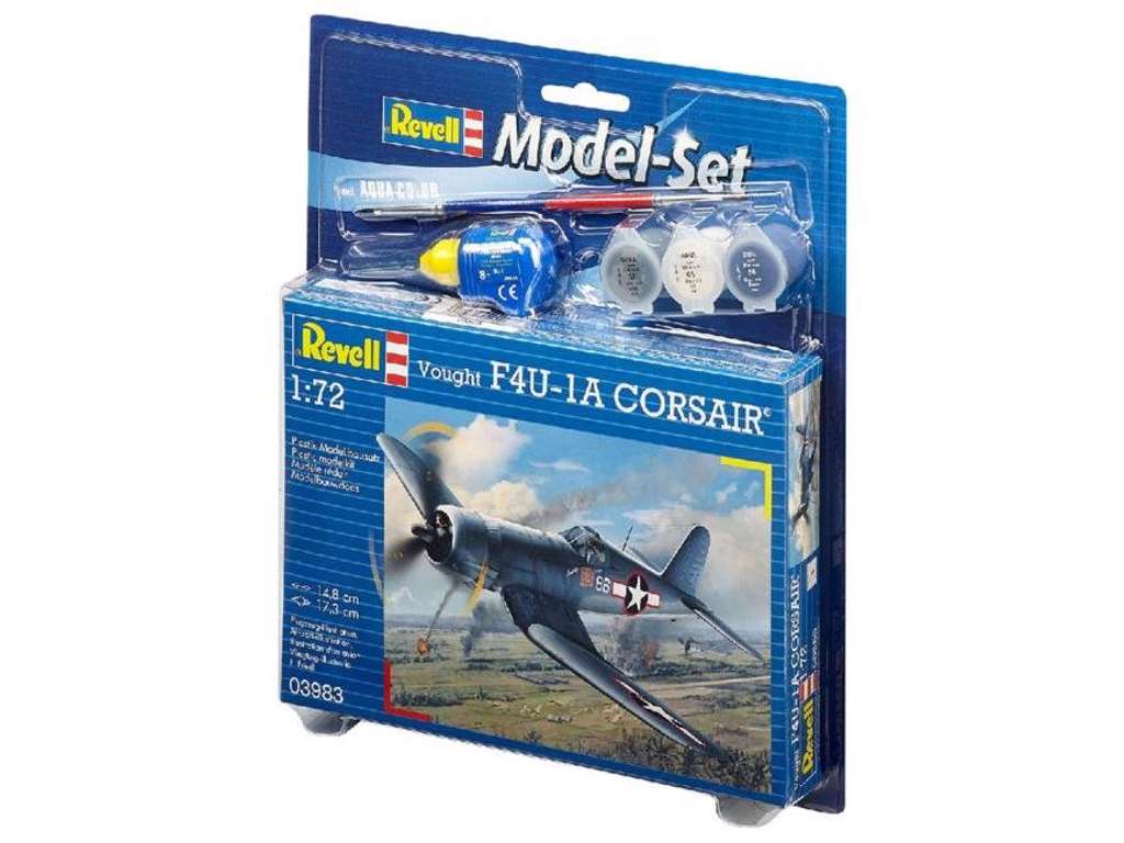 Vought F4U-1A Corsair 1:72 model kit fra Revell