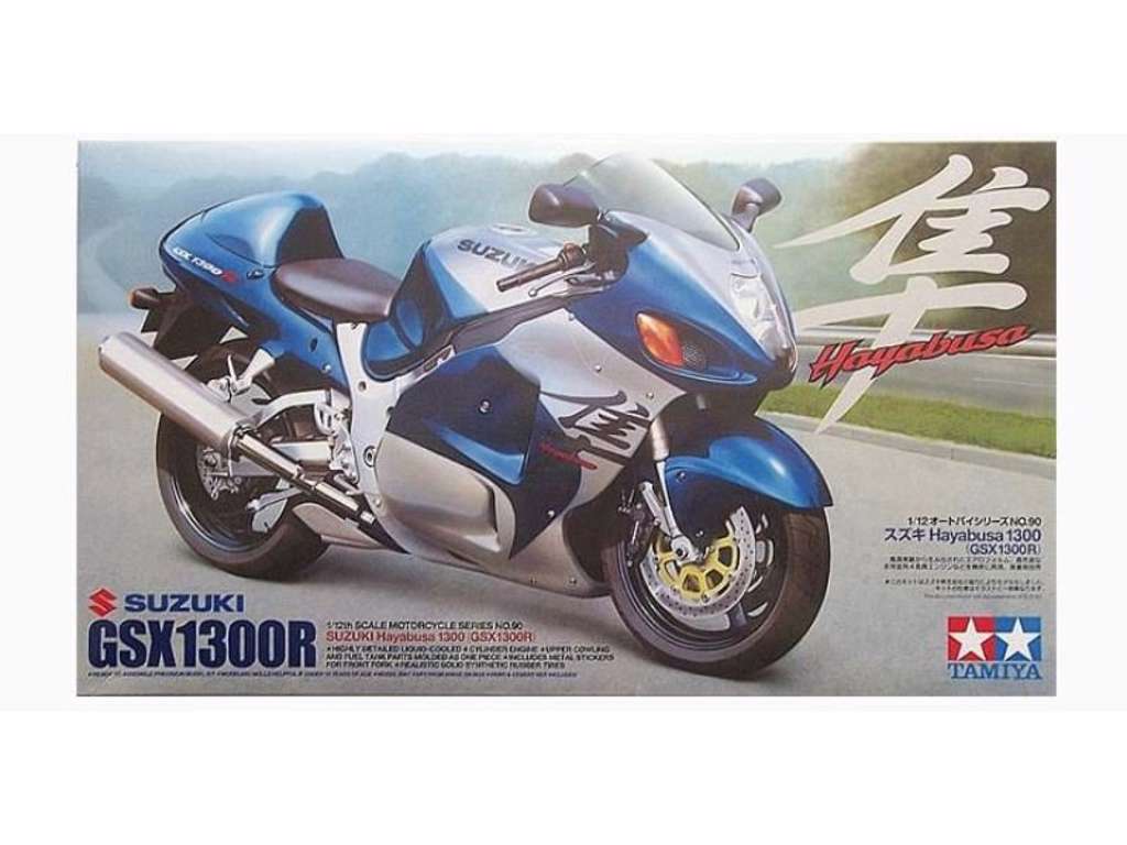 Suzuki GSX 1300R Hayabusa 1:12 samlesæt fra Tamiya