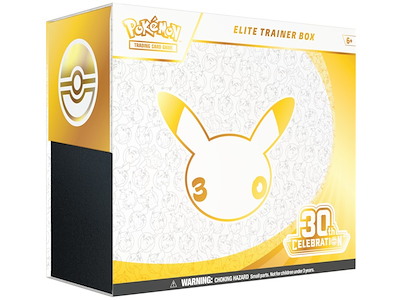 Pokémon TCG 30th Celebration Elite Trainer Box