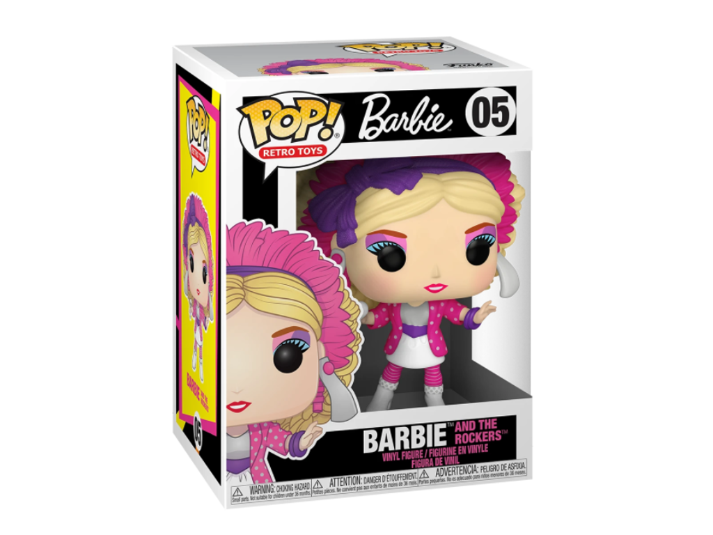 Barbie POP! vinyl figur af Rock Star Barbie på 9 cm