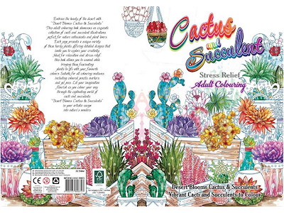 Malebog A4 Cactus & Succulent – 32 sider