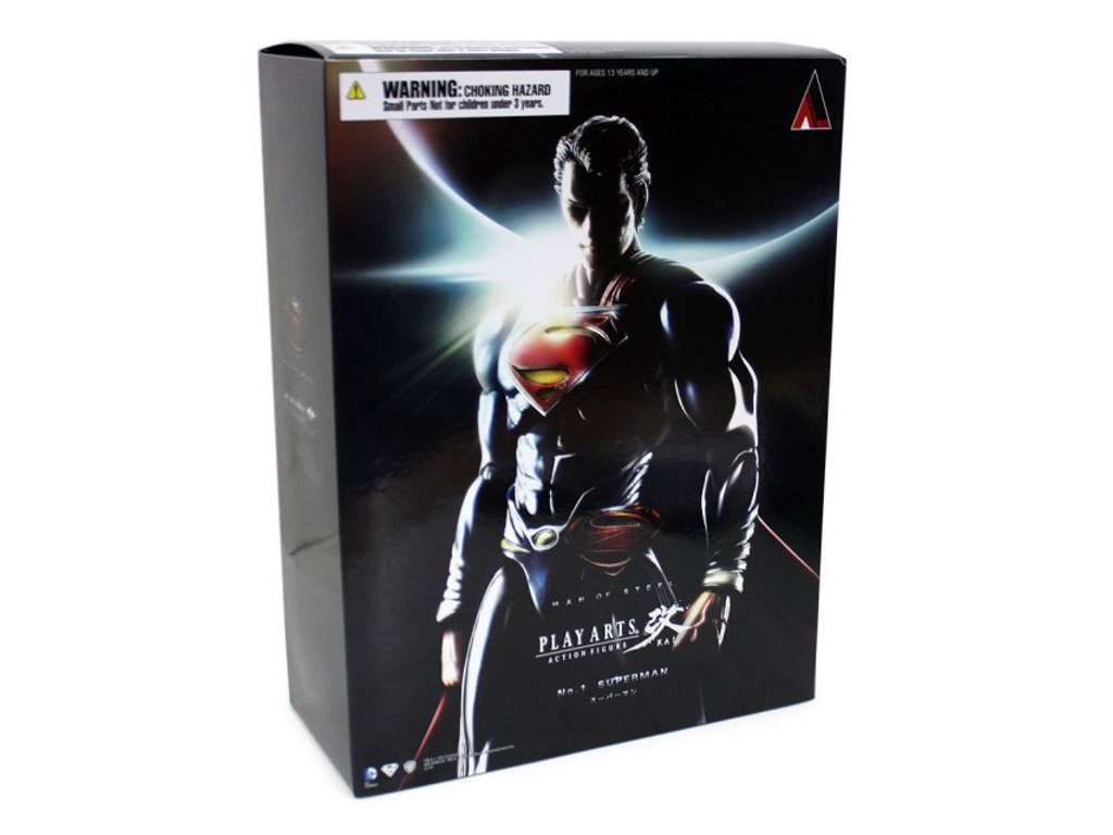 Superman - Man of steel action figur på 25 cm fra Play Arts