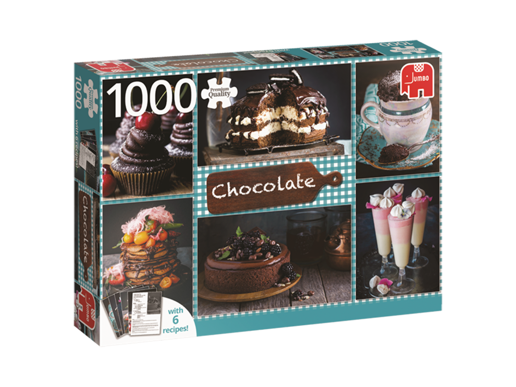 Chocolate puslespil på 1000 brikker fra Jumbo