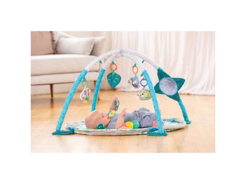 3-i-1 aktivitetstæppe og boldbassin fra Infantino