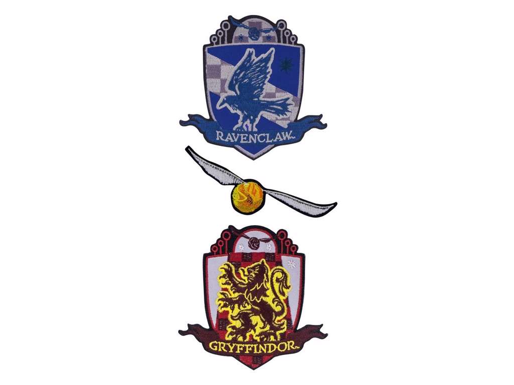 Golden Snitch 3-pak patches fra Harry Potter