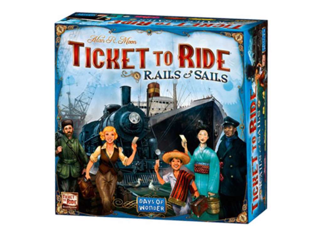 Ticket to Ride Rails & Sails - brætspil