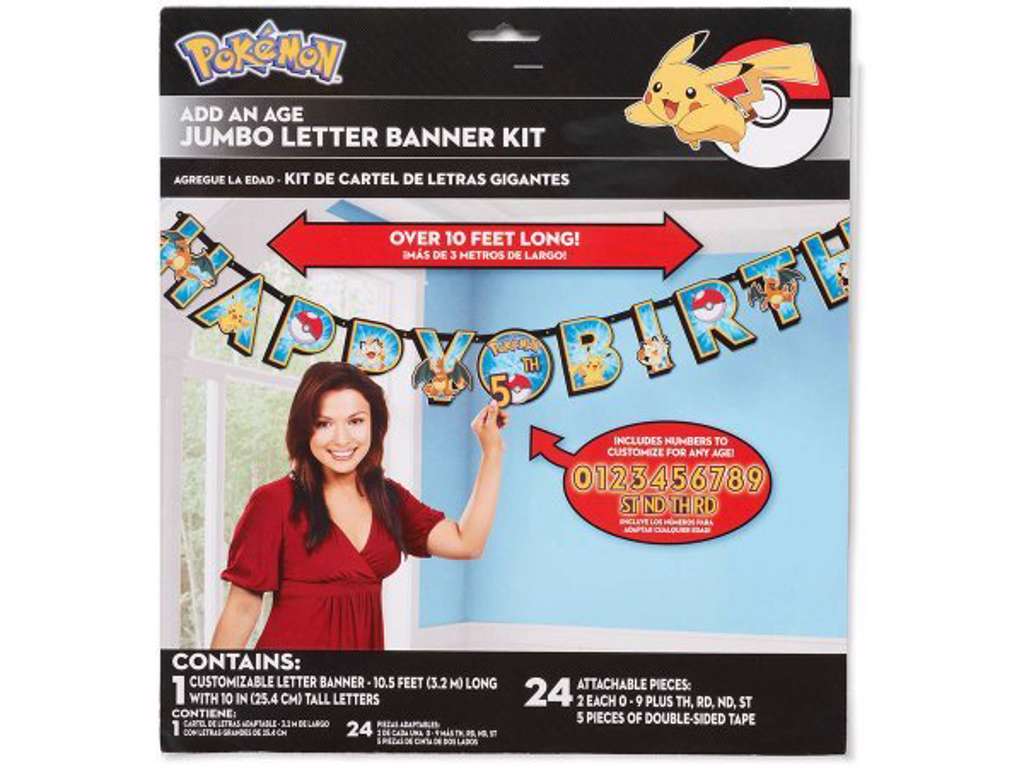 Pokémon bogstav banner