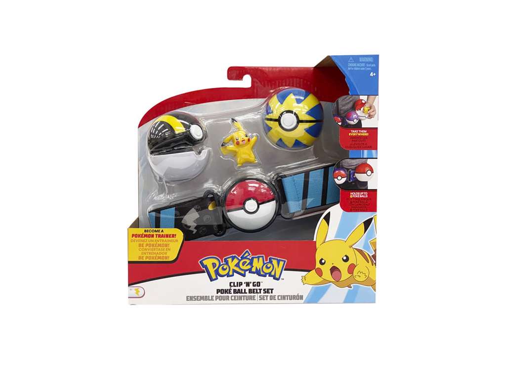 Pokémon Clip n´Go bælte med Pikachu