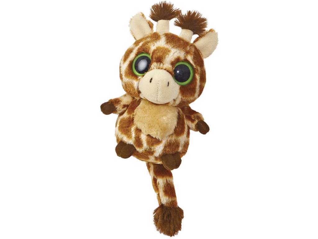 Yoohoo giraf brun på 12.5 cm - Topsee