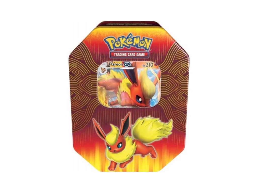 Pokémon Flareon GX tin box