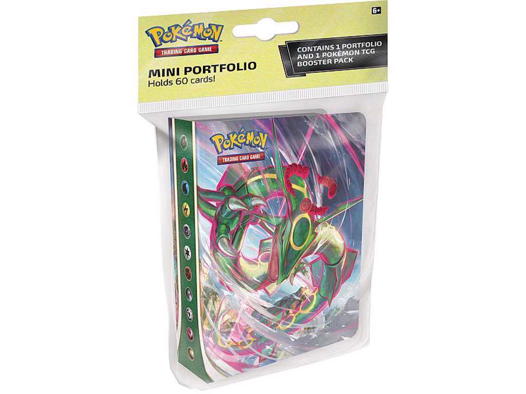 Pokémon Evolving Skies minimappe med boosterpakke