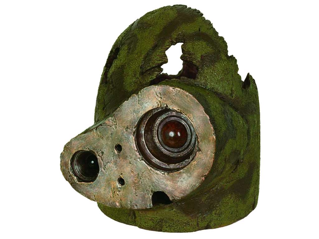 Laputa: Castle in the Sky potteplante skjuler med robothjelm 31 cm