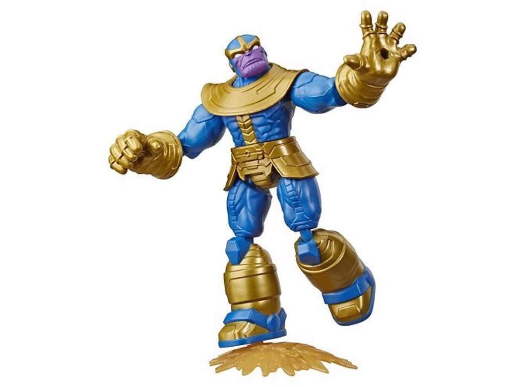 Avengers bend and flex figur af Thanos - 15 cm
