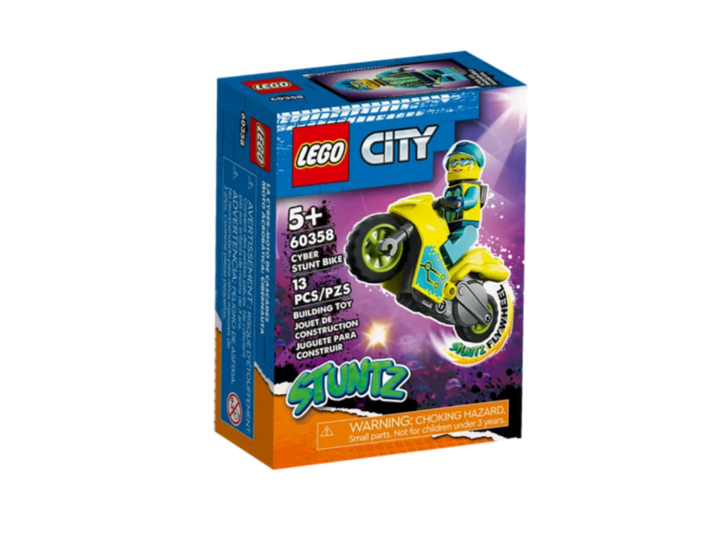 LEGO City Stuntz - Cyber-stuntmotorcykel - 60358