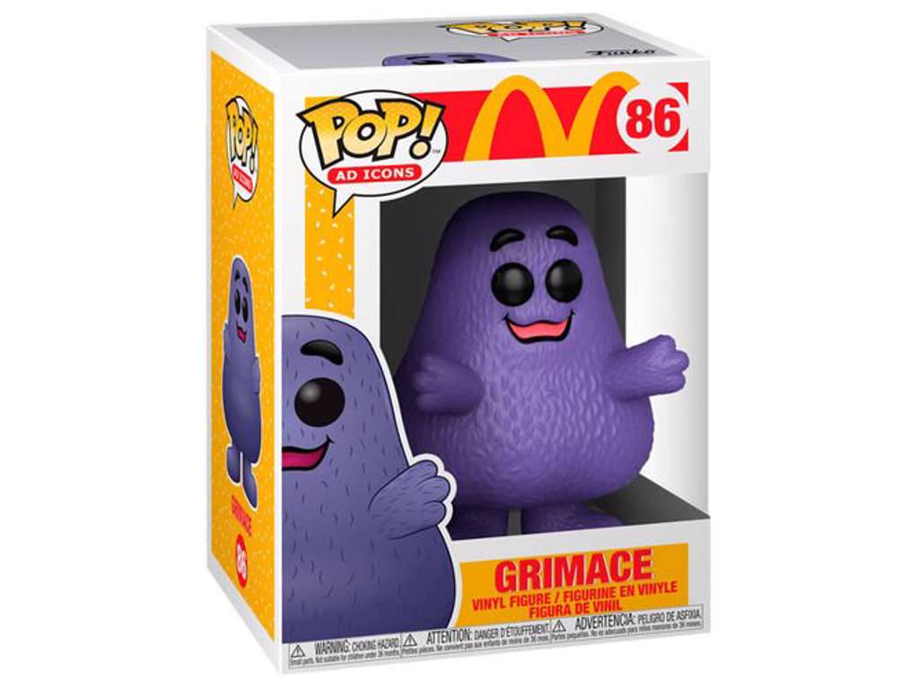 McDonald's POP! Ad Icons vinyl figur af Grimace på 9 cm