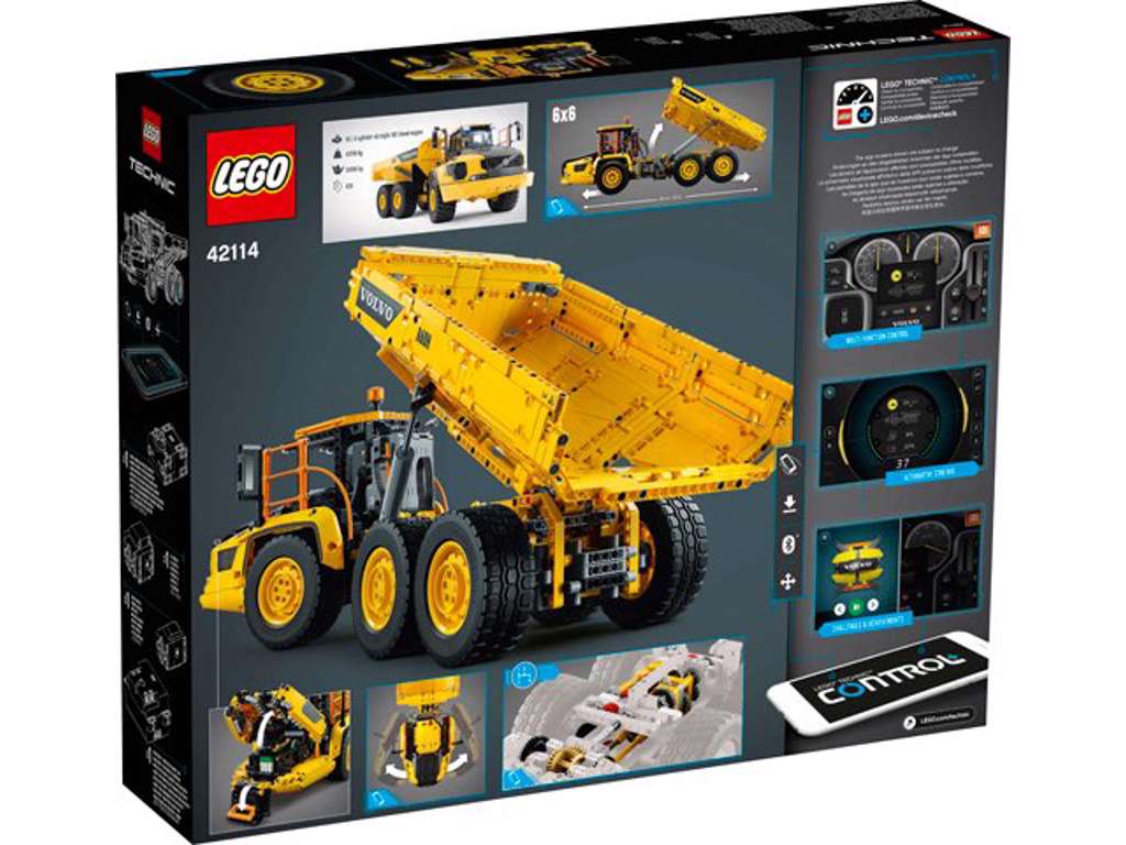 LEGO Technic - Sekshjulet Volvo-dumper - 42114