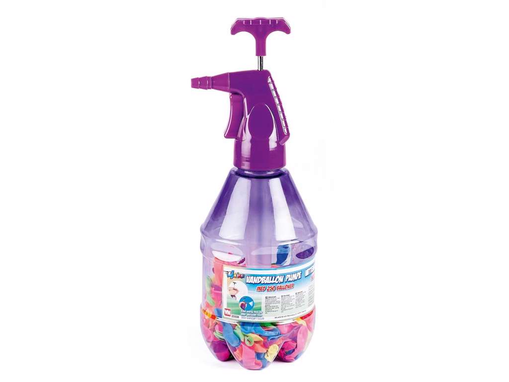 Vandballonpumpe med 100 stk vandballonner fra 4-Kids