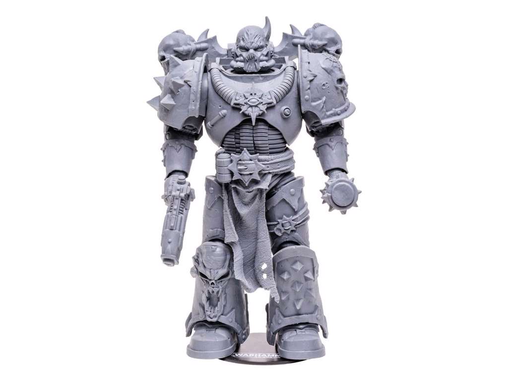 Warhammer 40k Chaos Space Marine (Artist Proof) actionfigur på 18 cm
