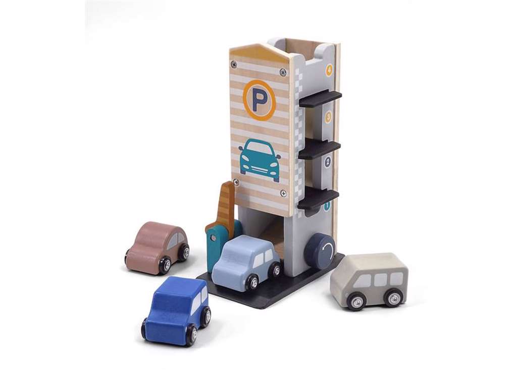 Bil Pakeringshus i Træ