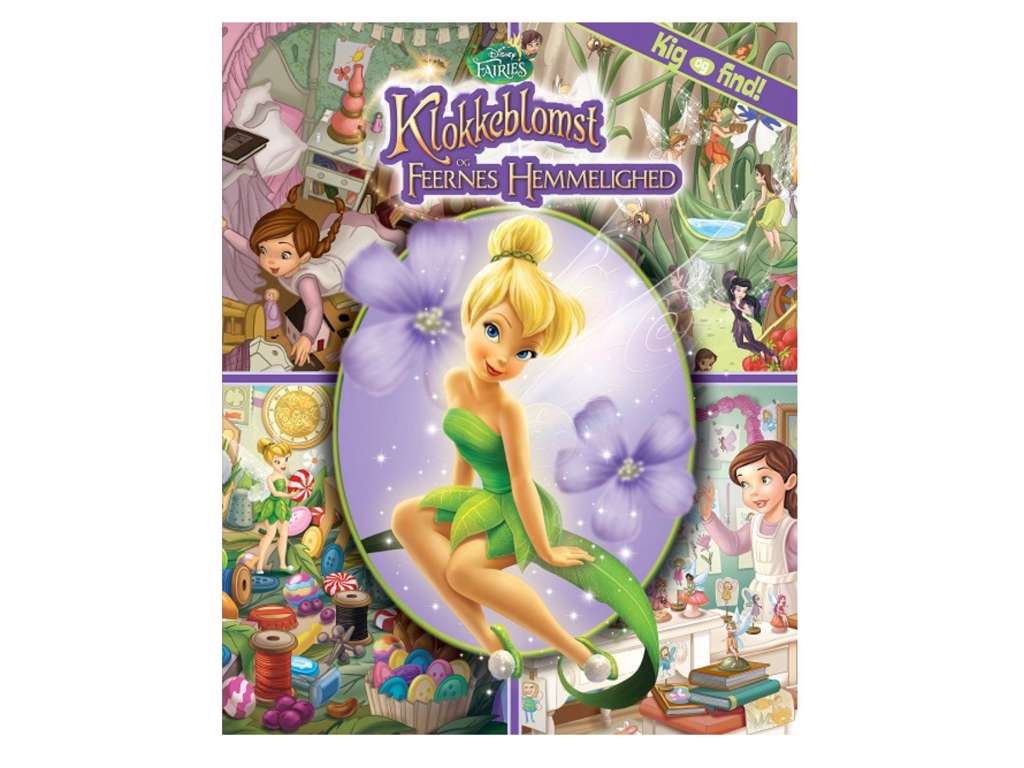 Disney Kig & Find Klokkeblomst - børnebog