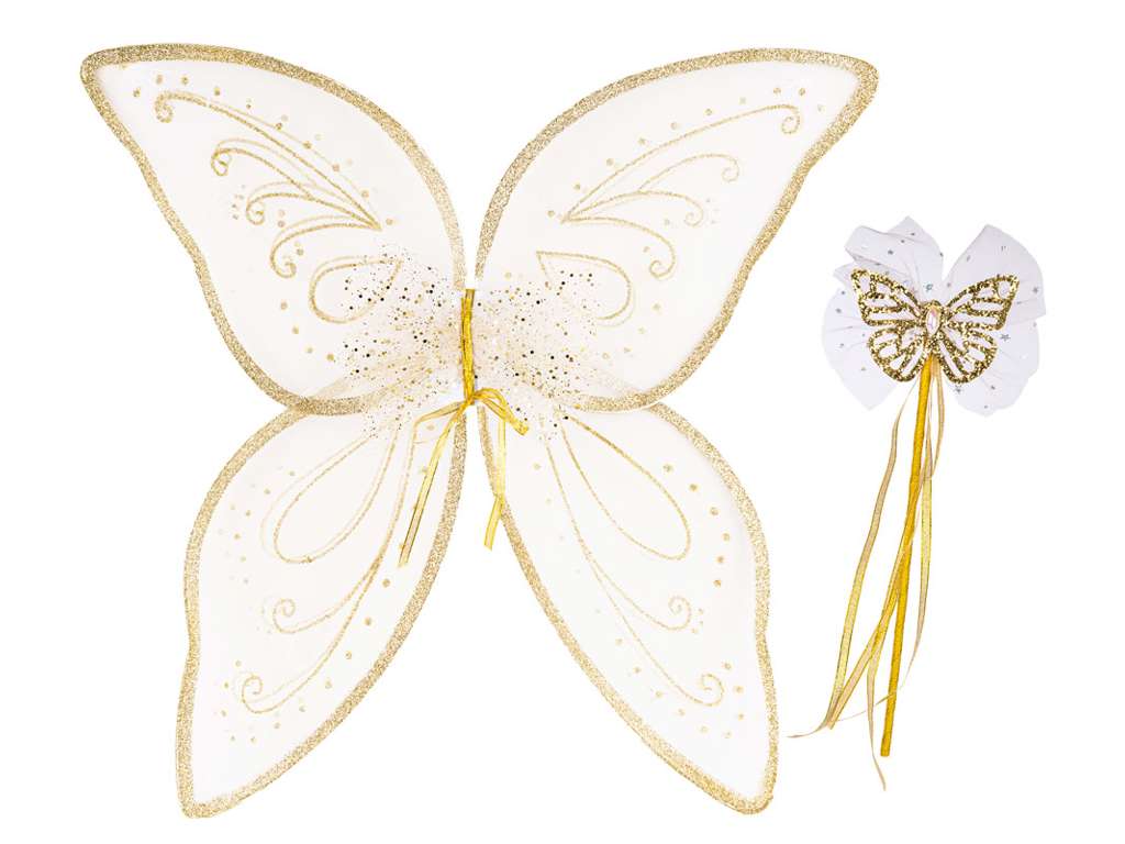 Gyldne englevinger fra 4-Girlz