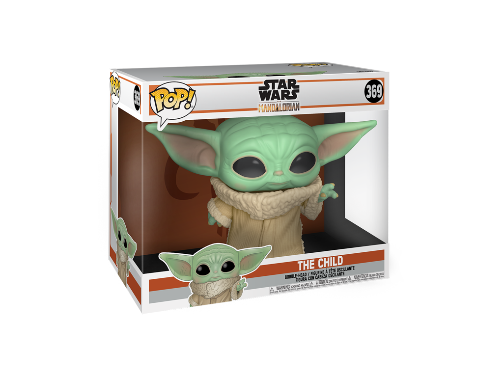 The Mandalorian Super Sized POP! Star Wars Vinyl Bobble Head The Child 25 cm