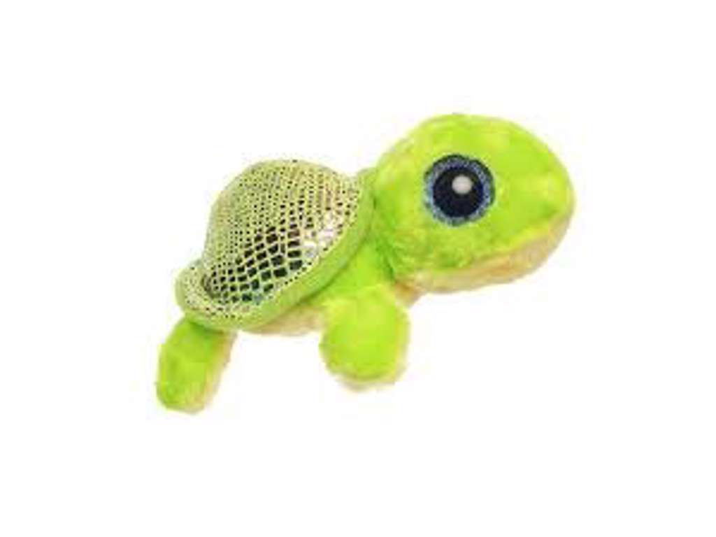 Yoohoo grøn skildpadde på 15 cm - Flippee