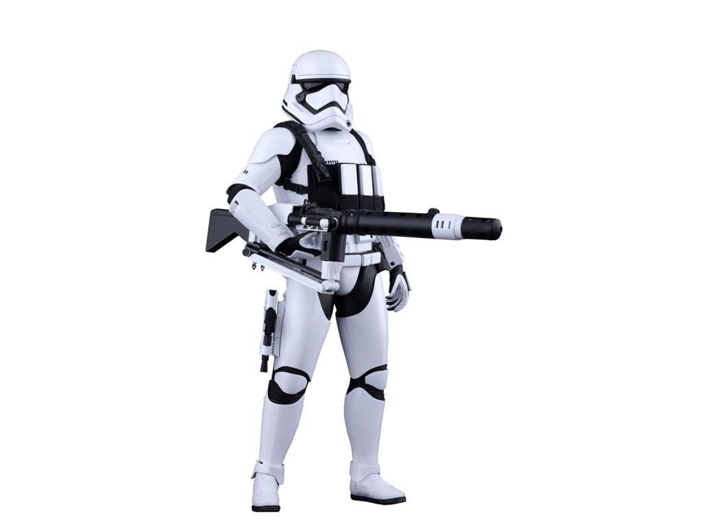 Star Wars Episode VII action figur af 1/6 First Order Heavy Gunner Stormtrooper på 30 cm fra Hot Toys