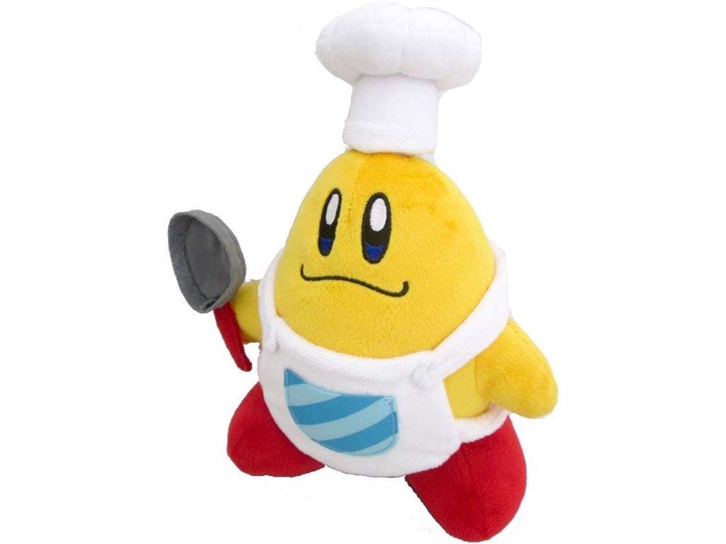 Kirby - Chef Kawasaki bamse på 18 cm