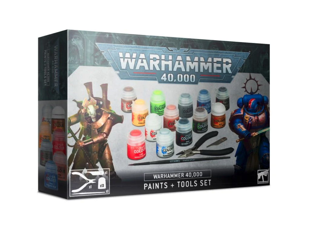 Warhammer 40,000: Paints + Tools Set