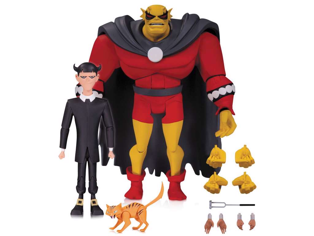 Batman The Animated Series action figur 2 pak Etrigan med Klarion på 15 cm
