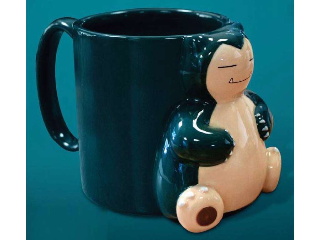 Pokémon 3D kop med Snorlax