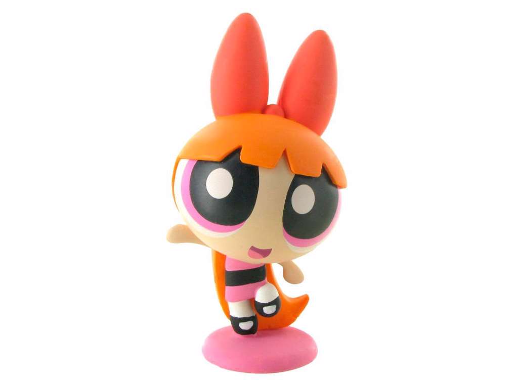 Blomst minifigur fra PowerPuff Pigerne på 8 cm