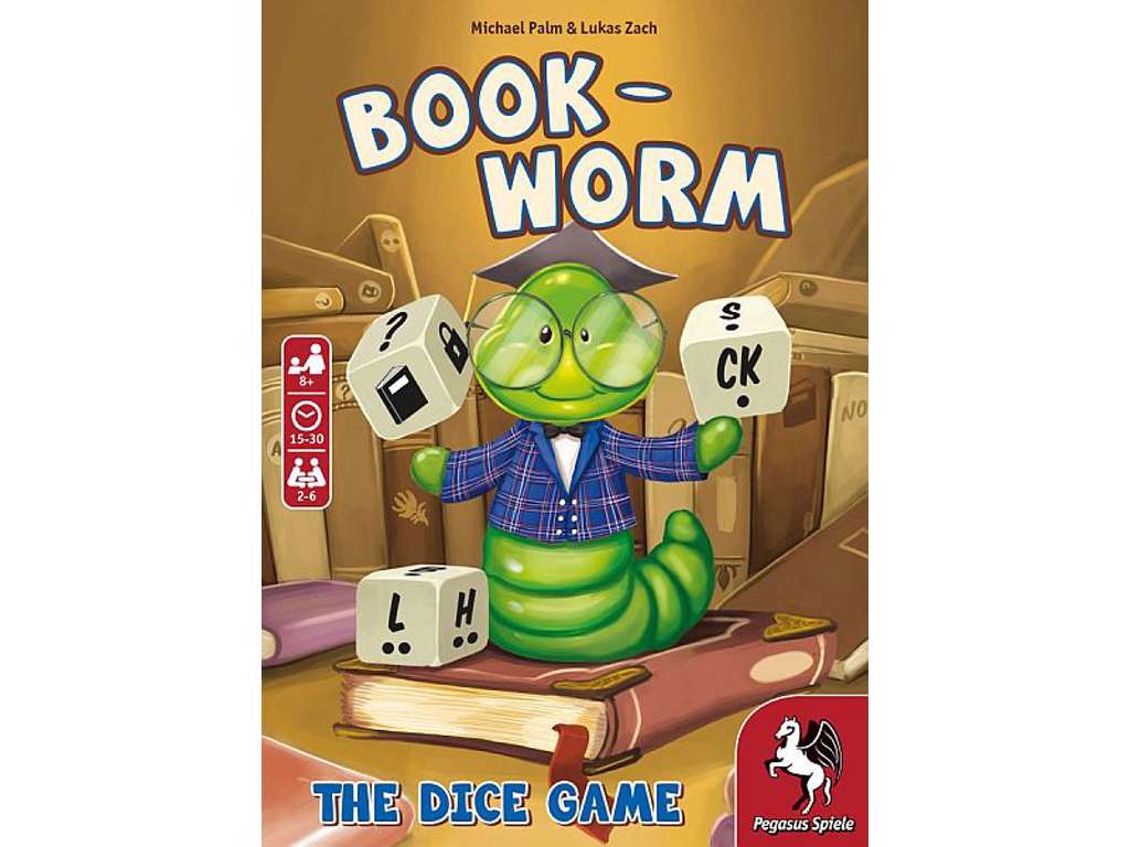 Bookworm - Dice Game (EN) - brætspil fra Pegasus