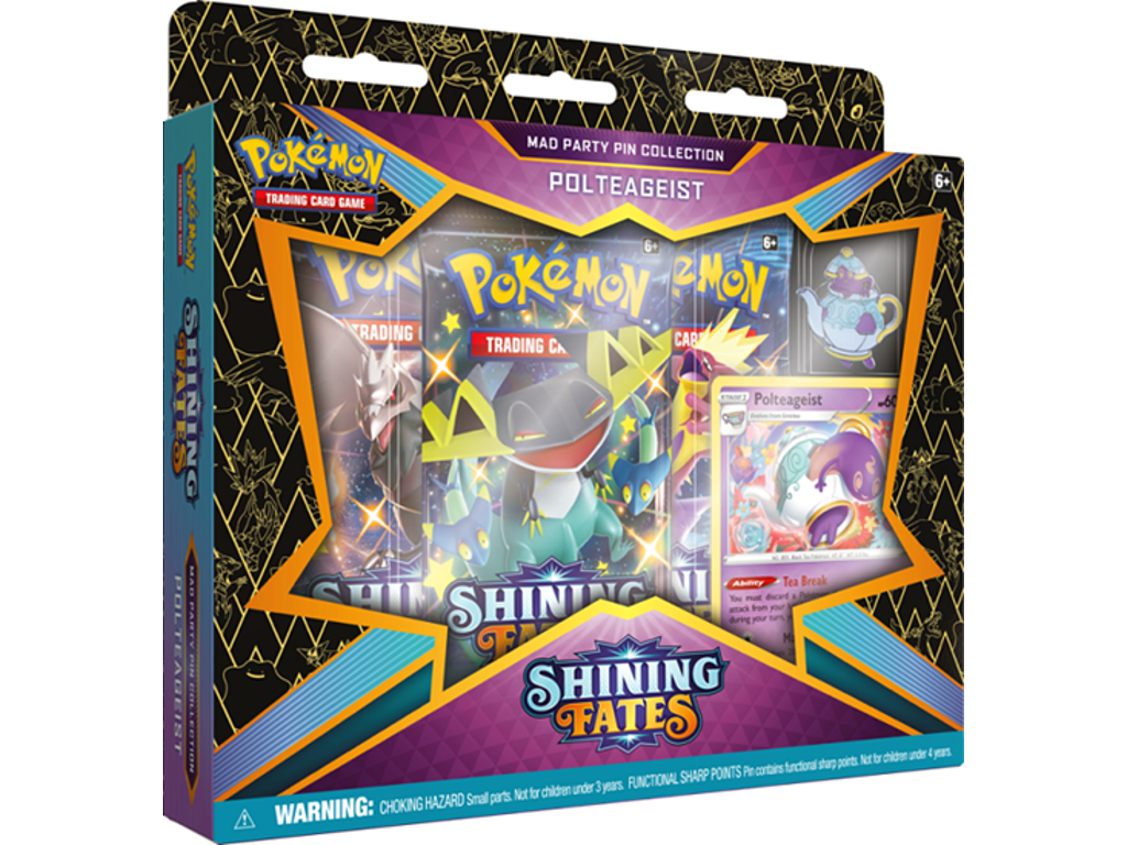 Pokemon Mad Party Pin Collection - Polteageist