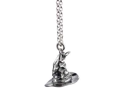 Harry Potter halskæde med Fordelingshatten i sølv