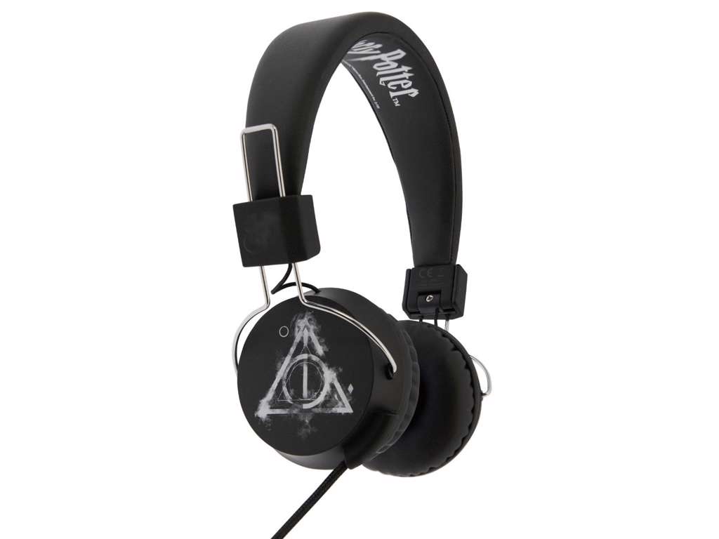 Harry Potter høretelefoner med Deathly Hallows